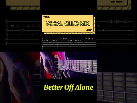 Better Off Alone - Alice Deejay