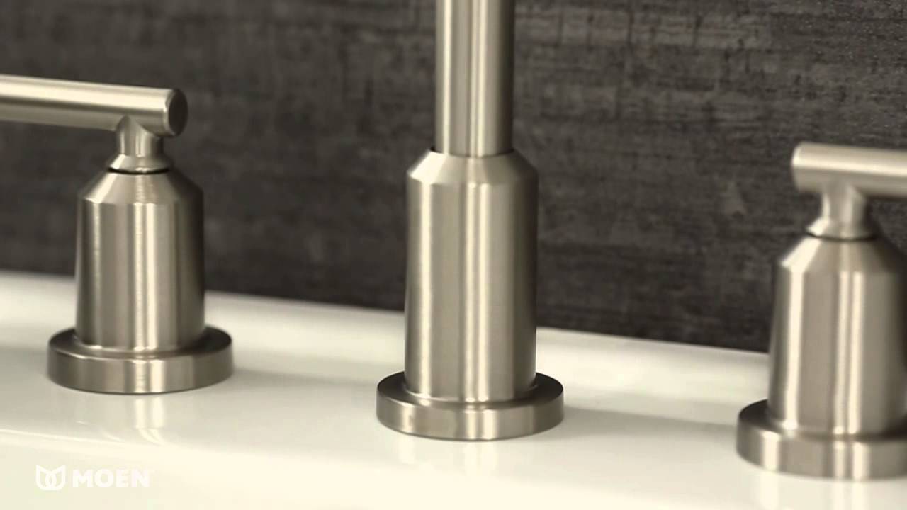 Gibson Widespread Bathroom Sink Faucet | Moen Features Spotlight