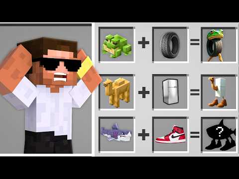 Crafting New Italian Brainrots in Minecraft..