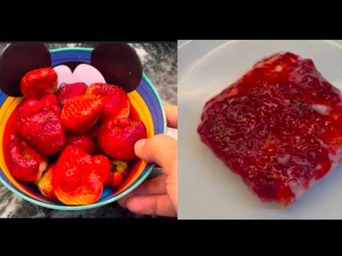 Homemade Strawberry Cheesecake Recipe  | Eggless - No Bake No Gelatine