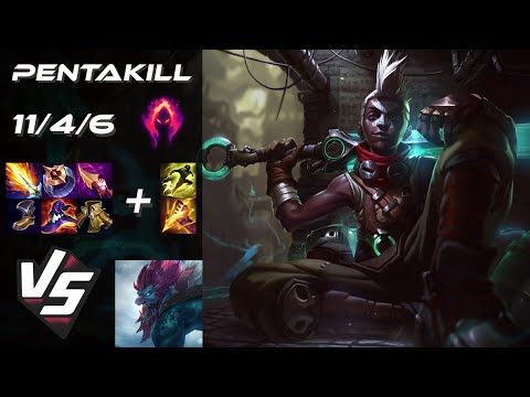 JUNGLE Ekko vs Trundle [PENTAKILL] - EU Challenger Patch 25.S2.6