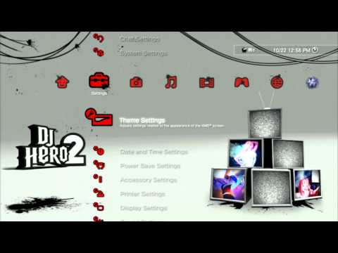 DJ Hero 2 DLC - PS3 Premium Theme