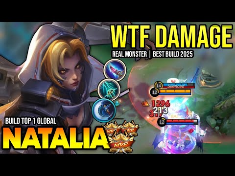 NATALIA BEST BUILD 2025 | BUILD TOP 1 GLOBAL NATALIA GAMEPLAY | MOBILE LEGENDS✓