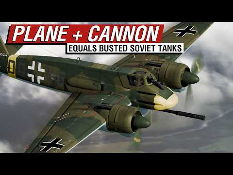 Germany's Flying Anti-Tank Gun | Henschel Hs 129