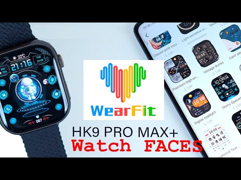 Installing Paid Watch Faces🧨 for HK9, HK10 and Other Watches Using Wearfit PRO.