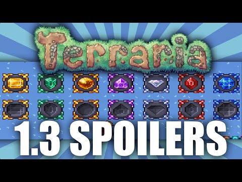NEW TERRARIA 1.3 SPOILERS!! GEM SWITCHES!!
