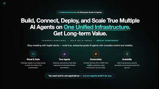 Uplizd — The Unified Infrastructure for Enterprise Agentic AI