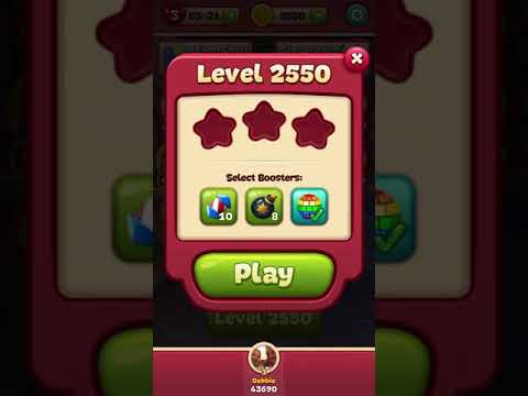 Toon Blast Level 2550