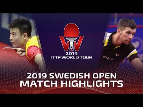 [2019 ITTF Swedish Open ] Liu Dingshuo vs Mikhail Paykov  2019.10.2