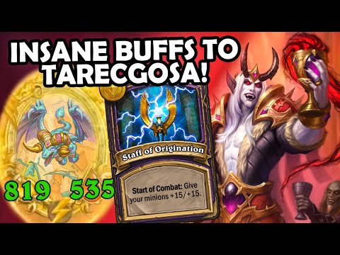 Tarecgosa And Quest Synergy!! | Hearthstone Battlegrounds