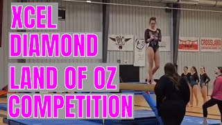 Xcel Diamond Gymnastics Competition! My Meet Highlights & Scores