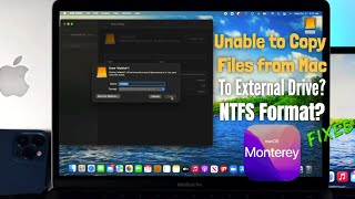Unable to Copy Files from Mac to External Hard Drive? NTFS Format? [Fixed]
