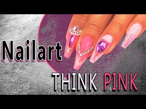 Nailart: „Think Pink“ mit dem neuen Jolifin Diamond Skull