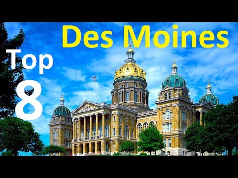 Top 8 things to do in Des Moines, Iowa  (Best tourist attractions to visit in 2024)