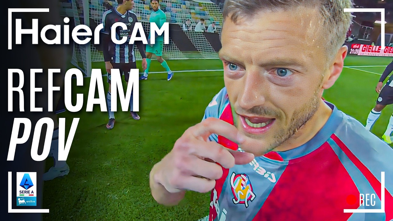 HAIER CAM | REF CAM POV: You Are The Referee in Udinese-Cremonese | Serie A 2025/26