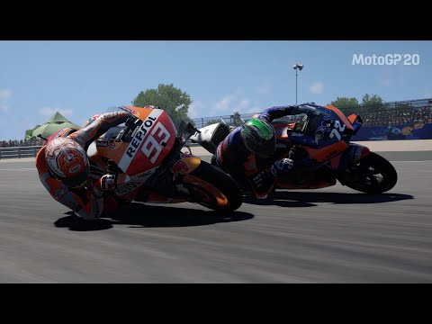 MotoGP 20 Career Mode Part 27 - Massive First Lap Pile Up!!