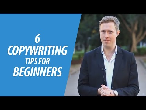 初心者のための6つのコピーライティングのヒント (6 Copywriting Tips For Beginners)
