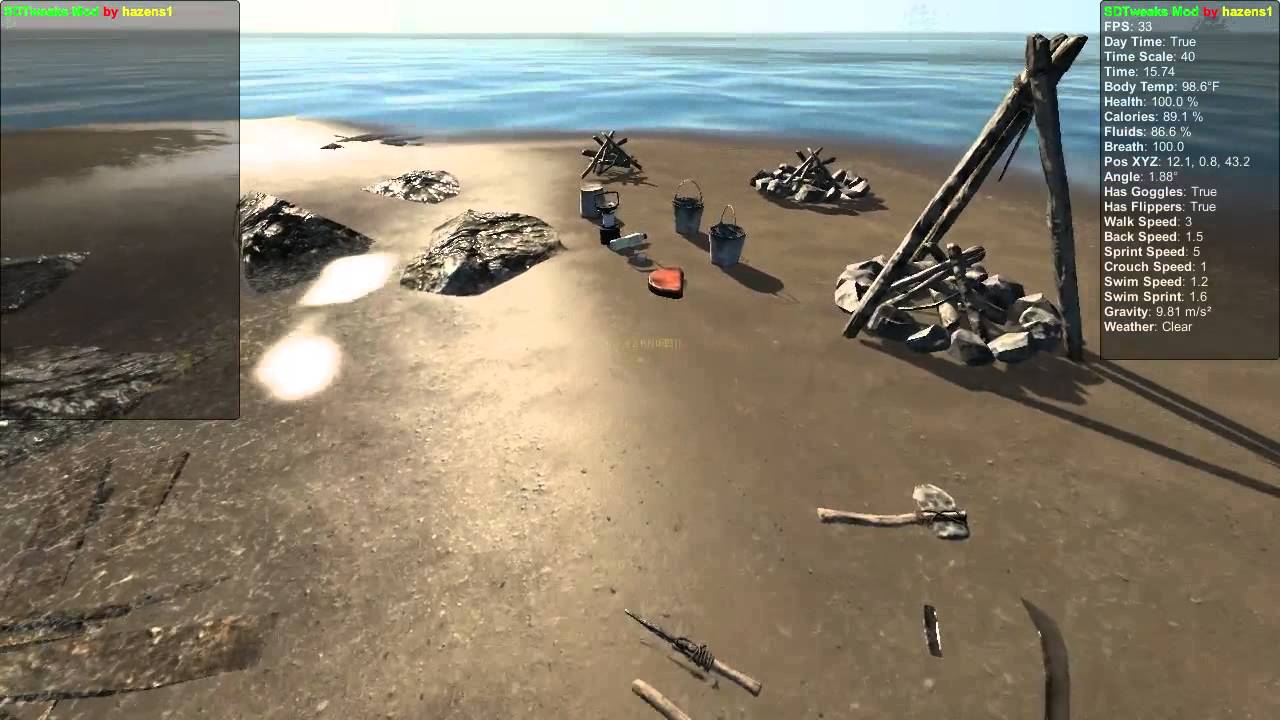 Stranded Deep - SDTweaks Mod