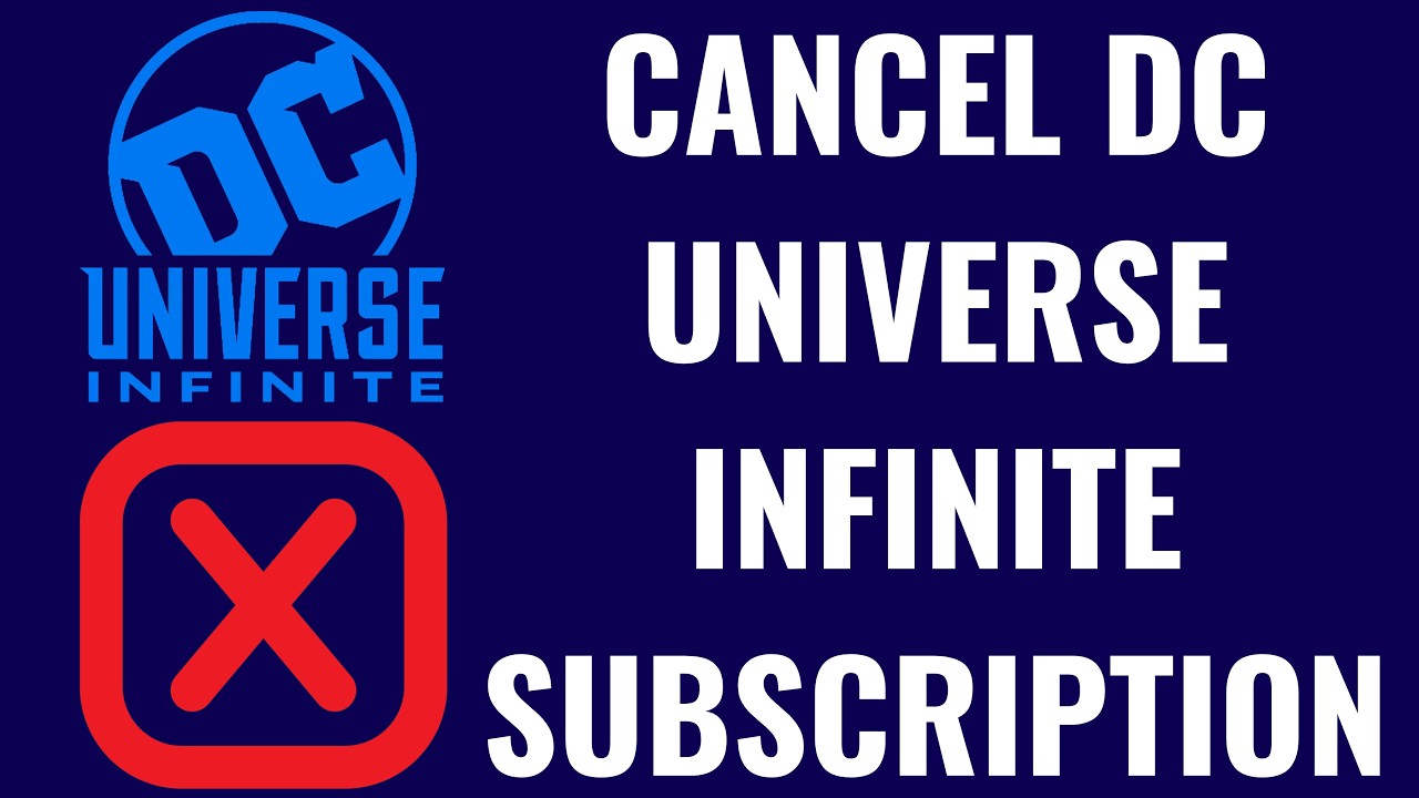 How to Cancel DC Universe Infinite Subscription