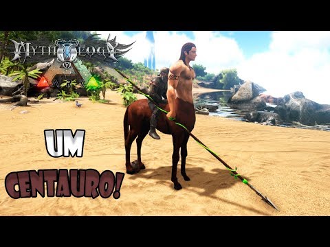 DOMAMOS UM CENTAURO GUERREIRO!!!! --- ARK Pyria: Mythos Evolved #02