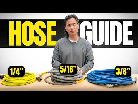 The Ultimate HOSE GUIDE for DIYers & Detailers | Performance, Size and Materials for Car Detailing