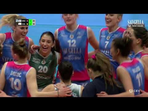 CEV Volleyball Cup 2021 | Saugella Monza 3-0 Galatasaray Istanbul | Highlights Finale andata