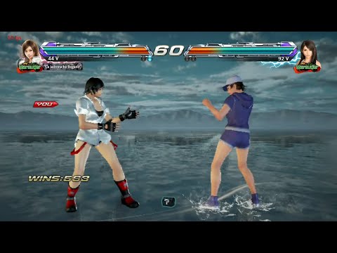 345_1 Asuka Ryona vs Josie  - Tekken 7 ( Anakin x24 ) sin Grafica Dual