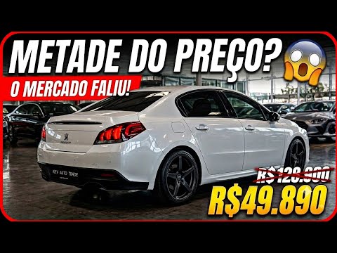 O MERCADO FALIU! CARROS QUASE DE GRAÇA mas que NINGUÉM TÁ COMPRANDO | Eles vão SUMIR DAS LOJAS