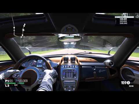 Project CARS racing Pegani race