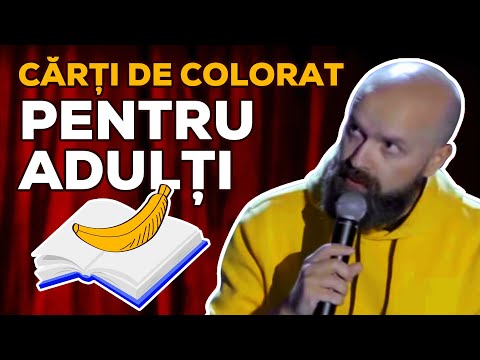 Adult coloring books, eco toilets and Romanian superheroes | Cristi Popesco | Stand-up Comedy