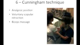 Shoulder Dislocation Talk given by Neil Cunningham at ICEM 2012