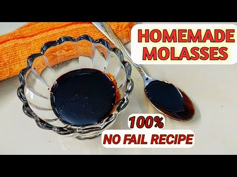 Homemade Molasses With Just 2 Ingredients-Dark Caramel Syrup Recipe-How To Make Dark Caramel Syrup