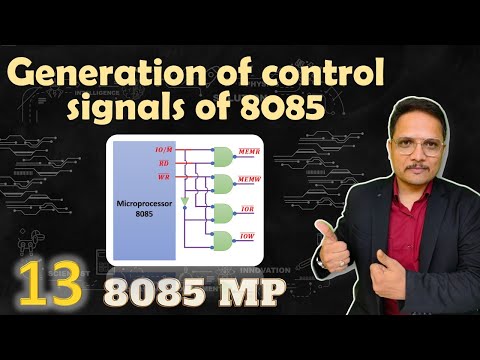 Generation of Control Signals in 8085