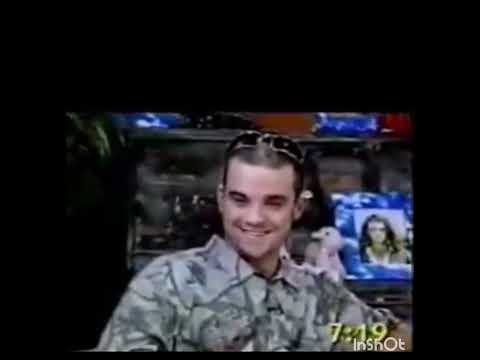 Robbie Williams gatecrashes Top of the pops and Eastenders set after getting drunk with Oasis 1995.