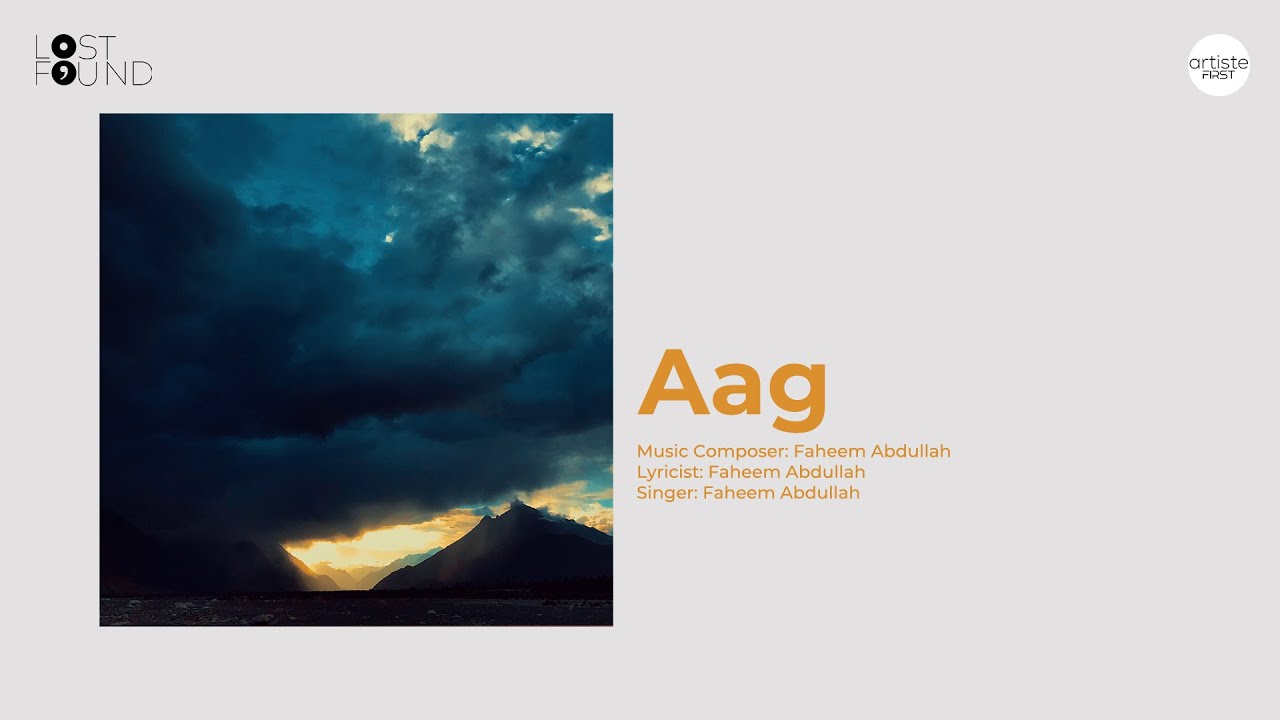Aag Lyrics – Faheem Abdullah