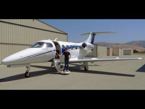 Thumbnail for HD RARE Embraer Phenom 100 N122CR Landing, Taxi, and Walkaround at South County Airport by Taxi