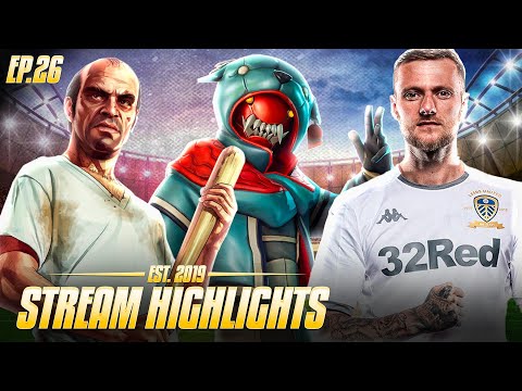 FIFA, FORTNITE and GTA 5 RAGE and FUNNY MOMENTS - Nick28T Stream Highlights #26- 2019