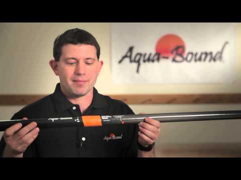 Aqua Bound Tango Fiberglass Bent Shaft Posi-Lok 2-Piece Kayak Paddle video poster