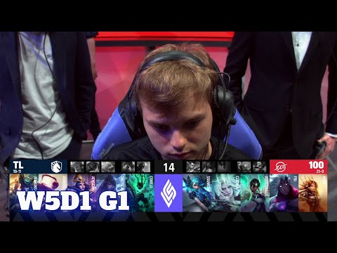 Team Liquid vs 100 Thieves | Week 5 Day 1 S11 LCS Summer 2021 | TL vs 100 W5D1 Full Game