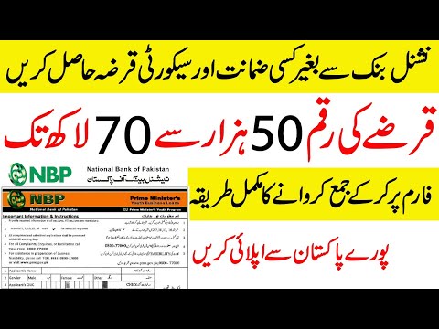 NBP Gold Loan 2023 Complete Details in Urdu | National Bank Loan Application Form