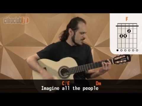 Imagine - John Lennon (aula de violão simplificada)