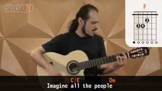 Imagine - John Lennon (aula de violão simplificada)