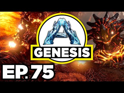 💀 TRICERATOPS SKULL TREASURE HUNT, DEAD HEAT RACE! - ARK: Genesis Ep.75 (Modded Gameplay Let's Play)