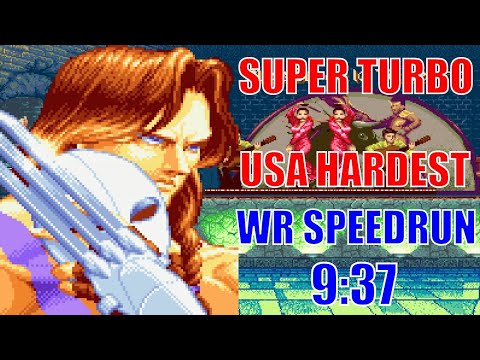 "Super Street Fighter II Turbo" HARDEST WORLD RECORD in 9:37