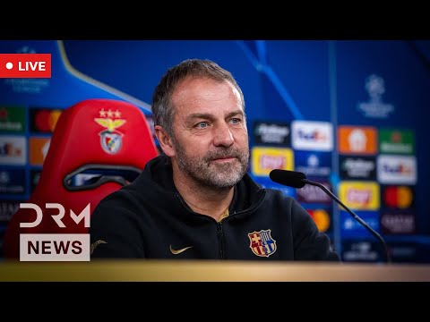 LIVE Barcelona Press Conference: Coach Hansi Flick & Player Talk Tactics & Team News | AD1N