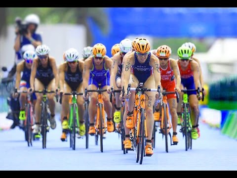 Gwen Jorgensen (USA) Gold Women's Triathlon final in Rio 2016 Olympic