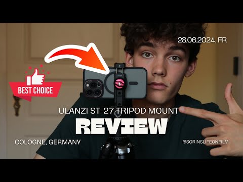 The BEST Tripod Smartphone Mount??? | Ulanzi ST-27 REVIEW