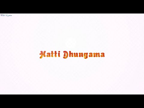 Hatti Dhungama - (Lyrics) || Pradeep Khadka, Kristina Gurung || Sagar, Melina - (PREM GEET 3)
