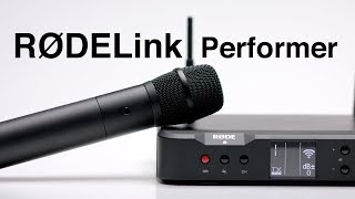 Video thumbnail for RODELink Performer Wireless Handheld Microphone System by Curtis Judd