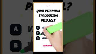 Quantas perguntas você acerta neste QUIZ de CONHECIMENTOS GERAIS? #shorts